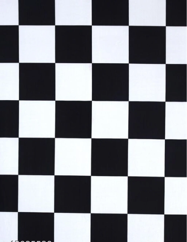 High density stretch fabric with elastic corners provides a perfect wrinkle free fitting as the 2 Seater cover  - Black & White, Polyster, Multipack 1, 2 Seater
